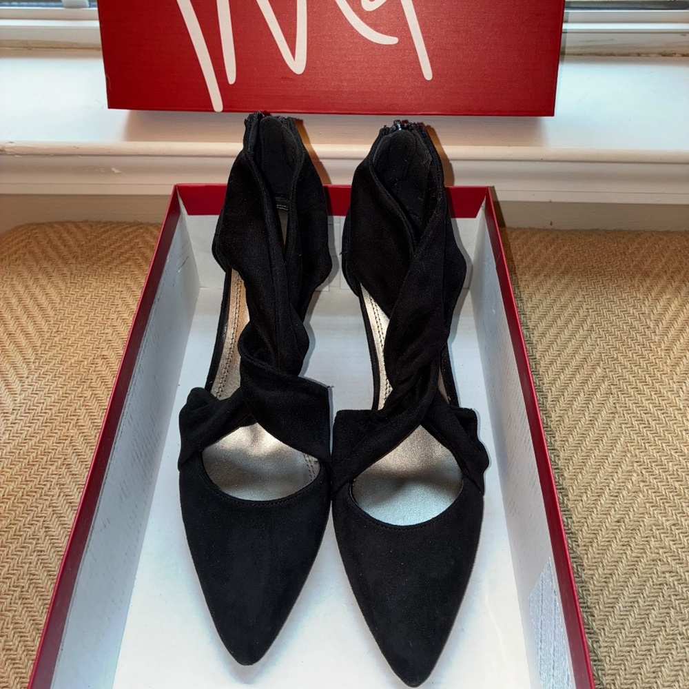 Woman’s dress high heels